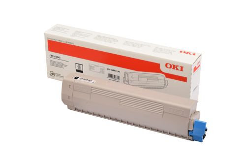 OKI Toner-C833/843 - Black , Oki , OKI46443104 , 5031713066842
